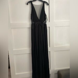 - Elegant Black Evening Dress